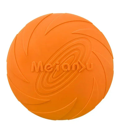 Multicolor Frisbeed Dog Toy  Fashion Pet Dog Silicone Game Flying Discs Trainning Interactive Toys Pet Supplies Flying Disc