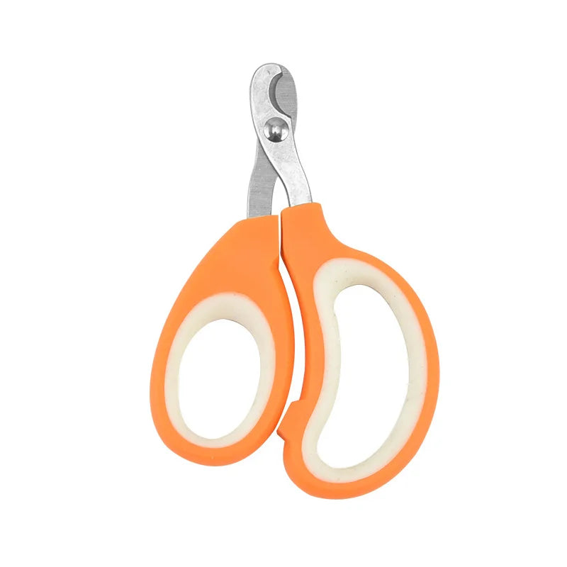 Pet Nail Scissors, Half Moon Nail Scissors, Suitable For Cats And Dogs And Other Small Pet Nail Care, Stainless Steel, Durable