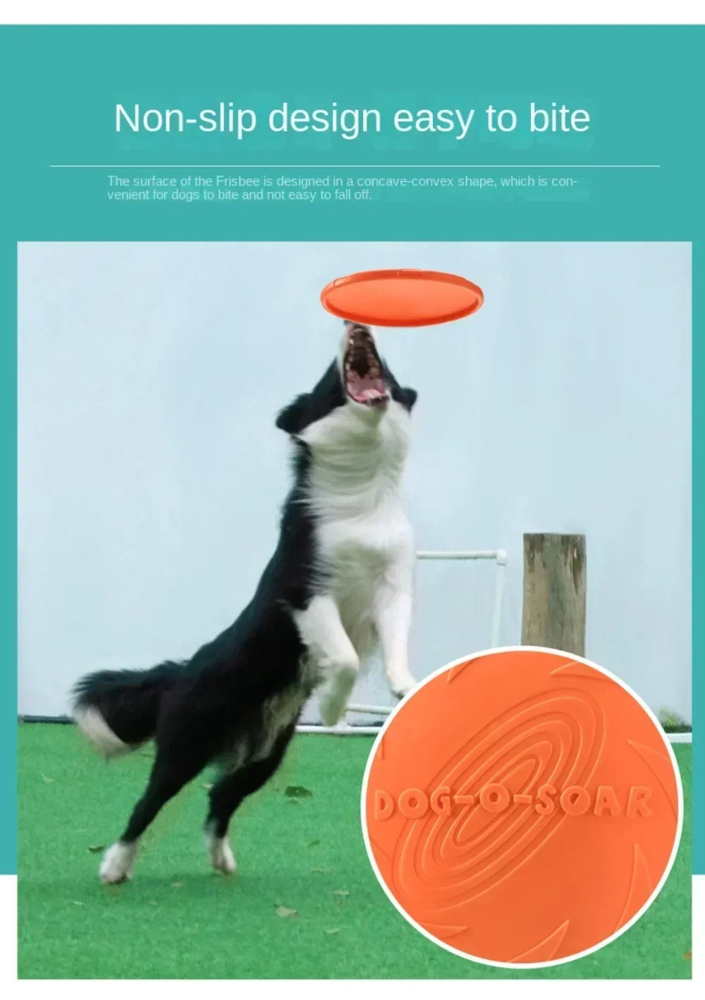 Multicolor Frisbeed Dog Toy  Fashion Pet Dog Silicone Game Flying Discs Trainning Interactive Toys Pet Supplies Flying Disc